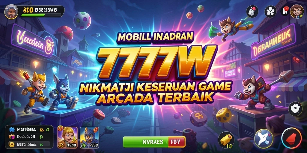 Screenshot Gameplay 7777W menampilkan aksi seru dan grafis menarik.