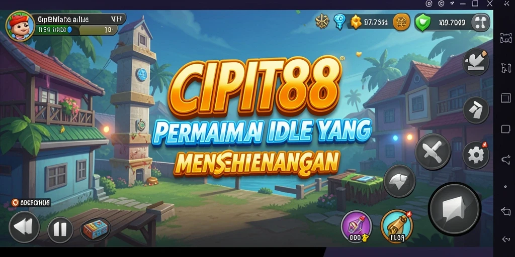 Tampilan gameplay seru dan menarik dari CIPIT88.