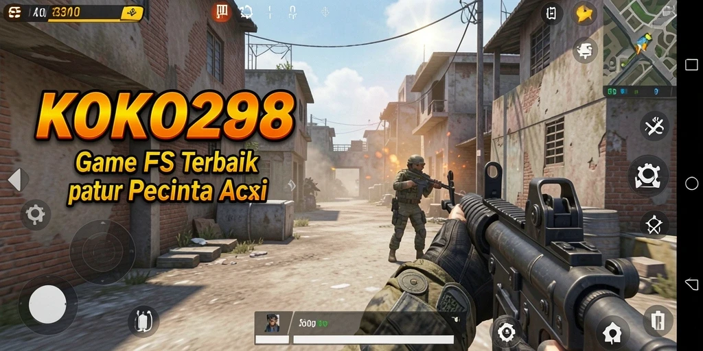 Screenshot gameplay KOKO288 menampilkan aksi tembak-menembak yang intens.