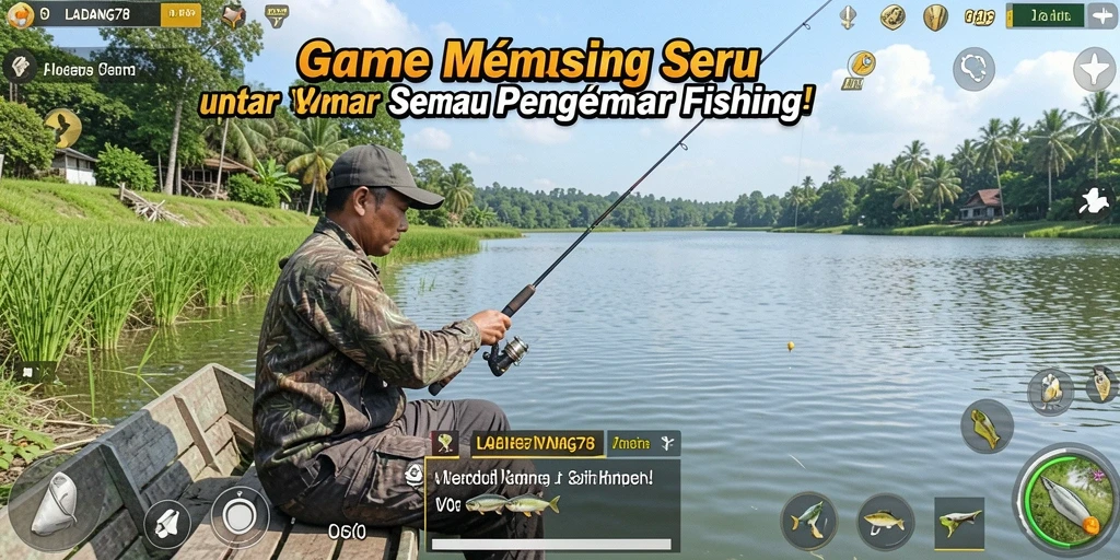 Tangkapan ikan yang mengesankan dalam gameplay LADANG78.