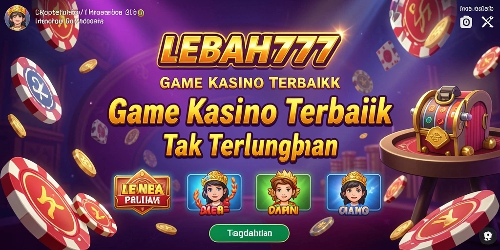 Tampilan gameplay menakjubkan dari game Kasino LEBAH777.