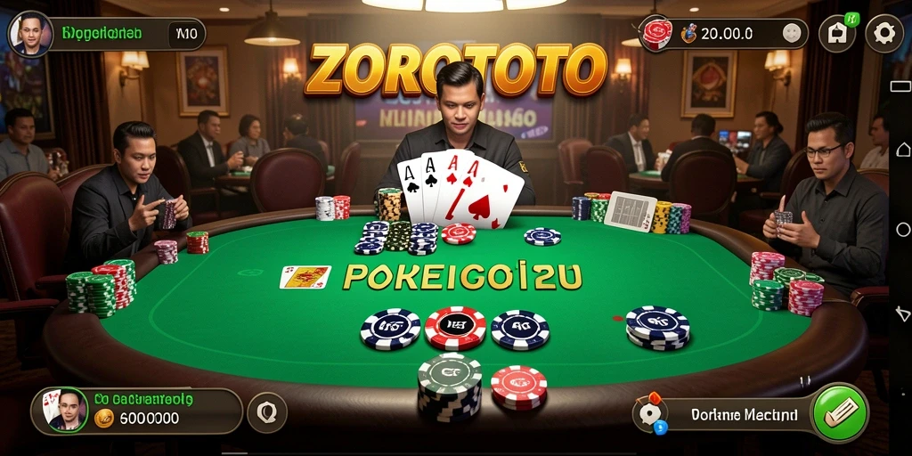 Screenshot menampilkan gameplay intens dan seru di ZOROTOTO.